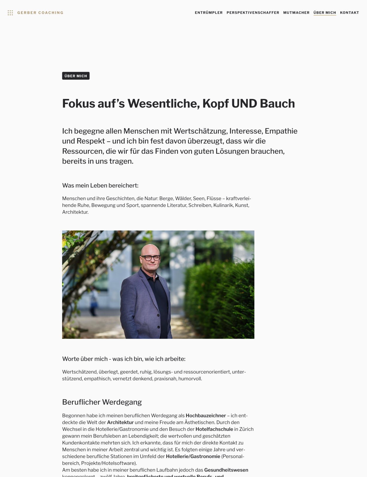 Entrümpler, Perspektivenschaffer, Mutmacher – Coaching, das Raum lässt