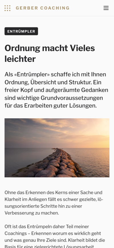Entrümpler, Perspektivenschaffer, Mutmacher – Coaching, das Raum lässt