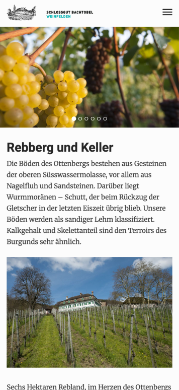 Acht Generationen Weinbau, sorgfältig ins Web gebracht